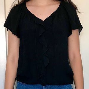Multi-Purpose Black Blouse